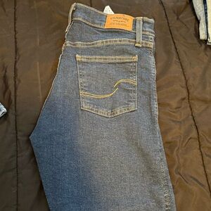 Signature by Levi Strauss Women's Blue Straight Jeans